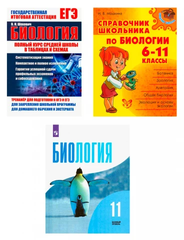 Словари, справочники, энциклопедия (кабинет биологии)