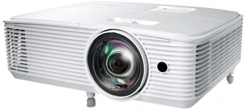 Проектор Optoma <X309ST>, DLP, 1024x768, 3700Лм, 25000:1, 6000/15000ч, VGA/HDMI