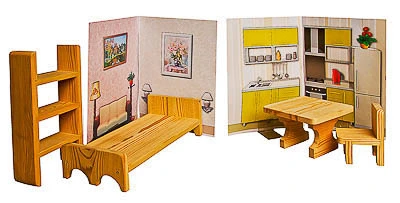 Игровой набор, <Мебель> 3+