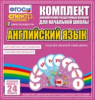Демонстрационные пособия по иностранному языку для начальных классов